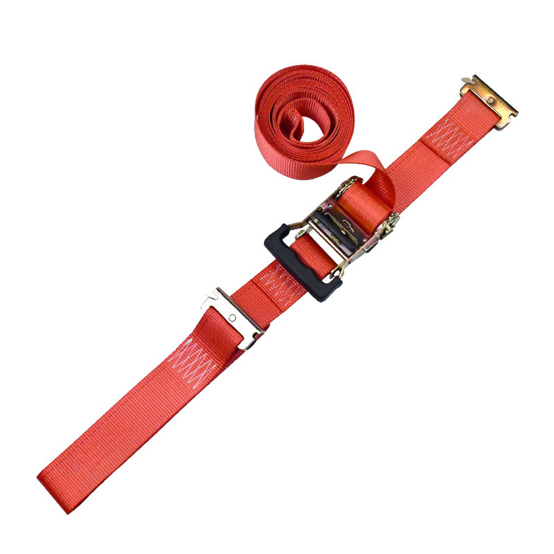 Sangle à cliquet E-Track à cliquet à empreinte digitale rouge 2 X 12'