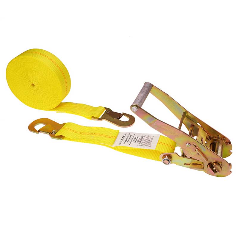 Sangle à cliquet jaune 2