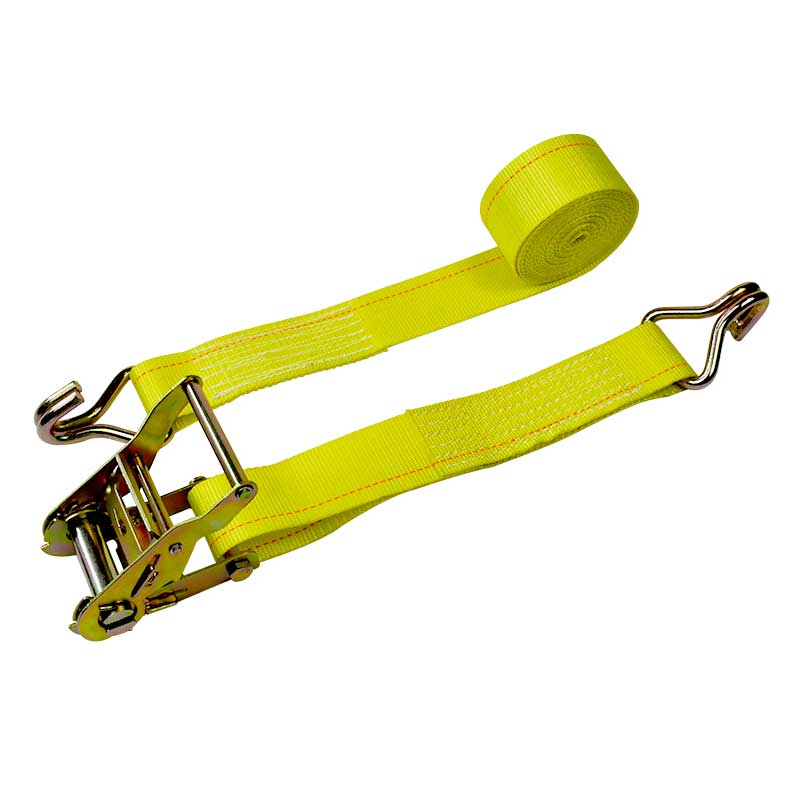 Sangle à cliquet jaune 2