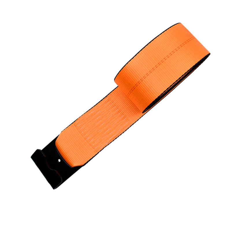 Sangle de treuil de camion orange 4
