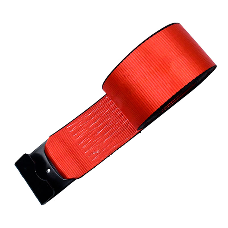 Sangle de treuil en polyester rouge 4